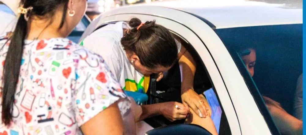 Naviraí realiza Drive-Thru de vacinação contra a Influenza neste sábado