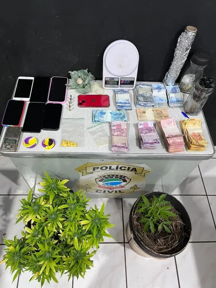 Polícia Civil deflagra segunda fase da Operação Elo Oculto e prende dois suspeitos de tráfico em Naviraí