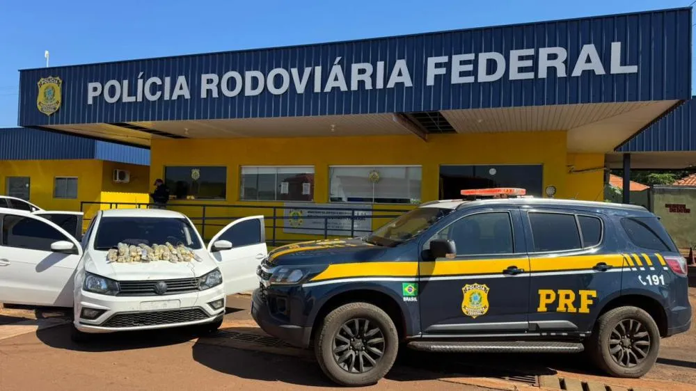 Pegou droga na fronteira para levar para São Paulo e acabou preso pela PRF 