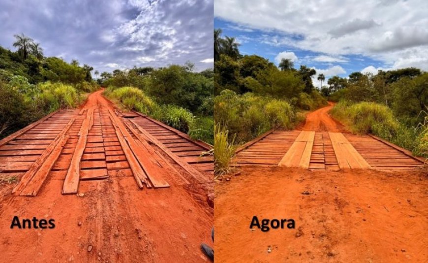 Abandonada há anos, ponte sobre o rio Tatuí é reformada e garante trânsito seguro